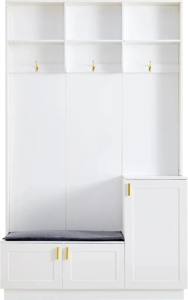 Meuble de couloir pour chaussures et vestes idéal petit appartement