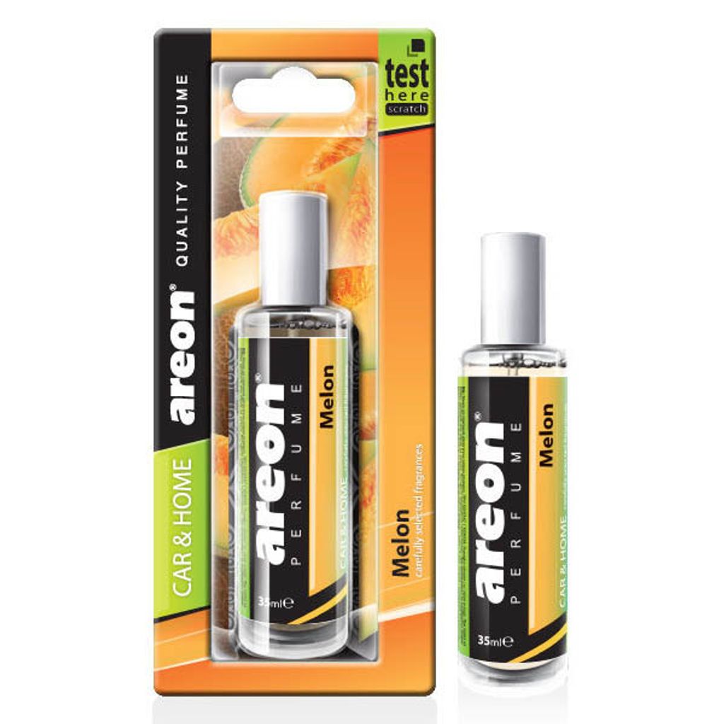 Areon Lufterfrischer Parfüm Spray mit süßem Melonenduft aus der Fruchtfamilie 35 ml