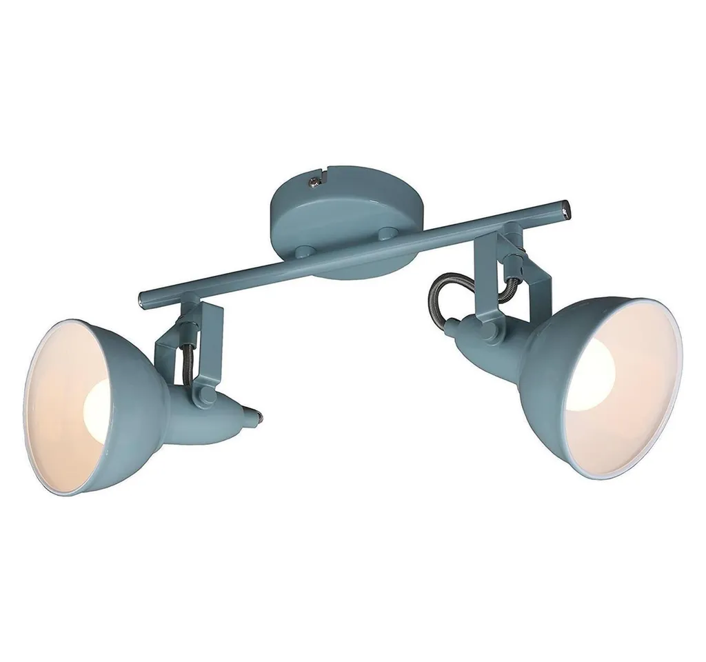 Illuminazione Retro Menta: Plafoniera Briloner 2 Spot Girevoli
