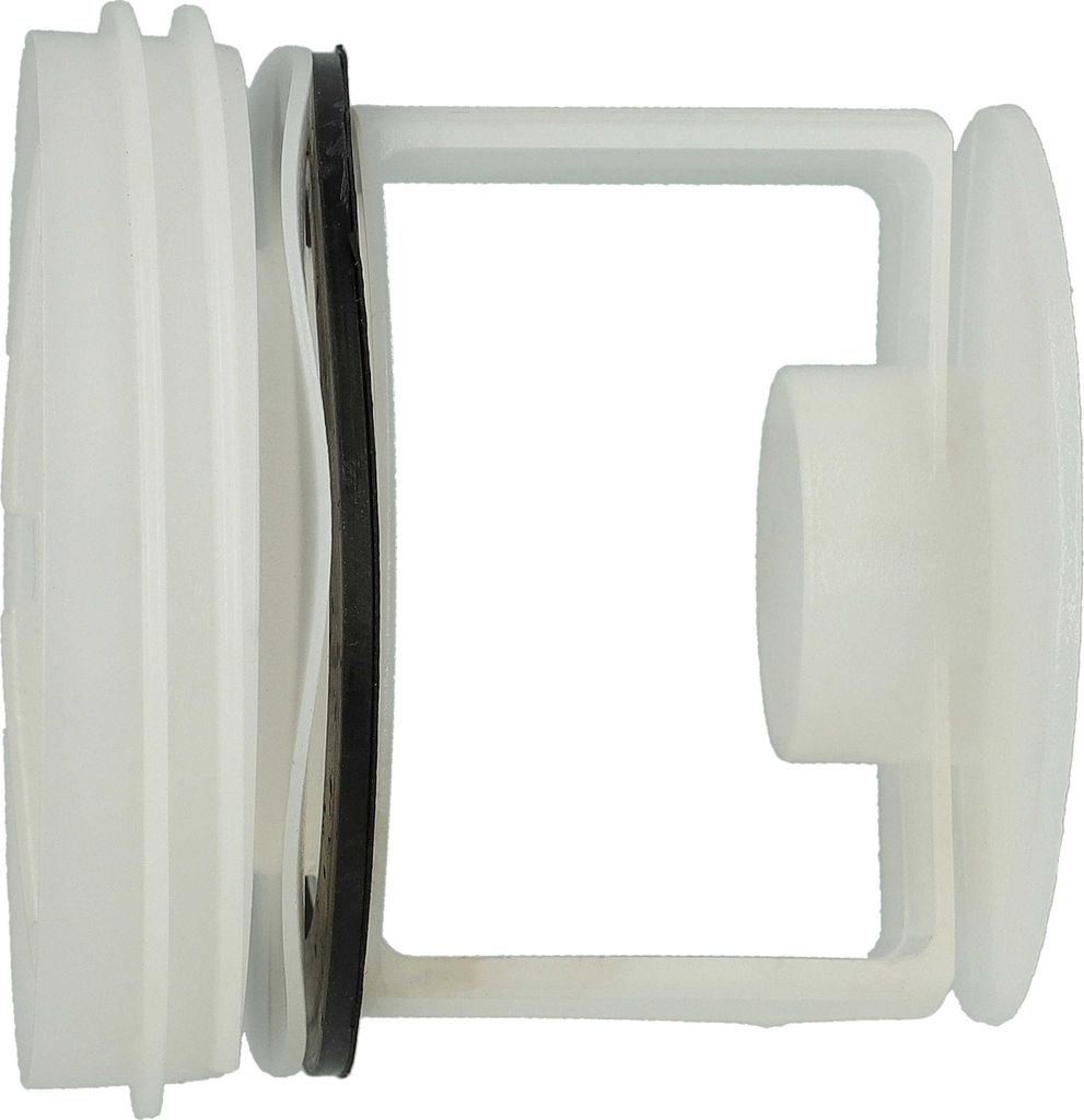 vhbw Flusensieb kompatibel mit Bauknecht WAT SENSITIVE 10 D 858395903170 Waschmaschine, Trockner - 5,6 cm, Mit Dichtungsring