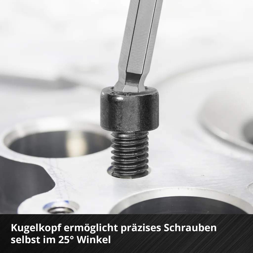 Tournevis pour Montage de Machines Einhell avec Rangement E-Case Pro - 6