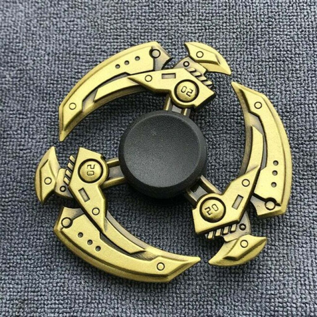 Tinisu Fidget Spinner Kreisel Anti Stress Rainbow Metall Produktbild 