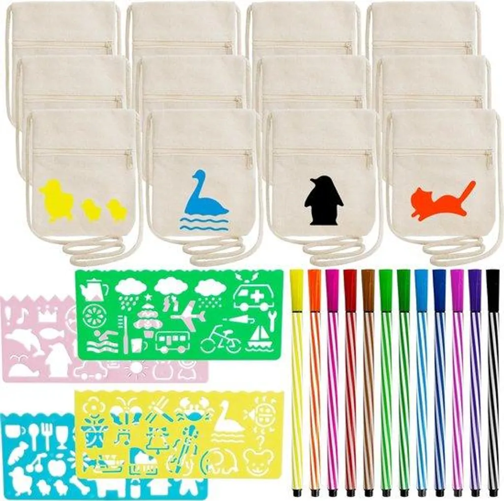 Sachets de protection transparents avec liens pour les ateliers créatifs