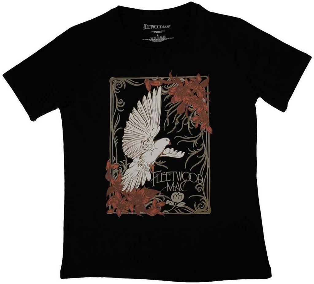 Fleetwood Mac - T-shirt da donna RO10378 (S) (Nero) Immagine del prodotto 