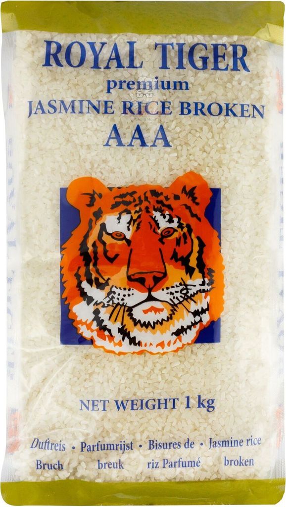 ROYAL TIGER Reis Jasmin Bruch Beutel 1kg Produktbild 