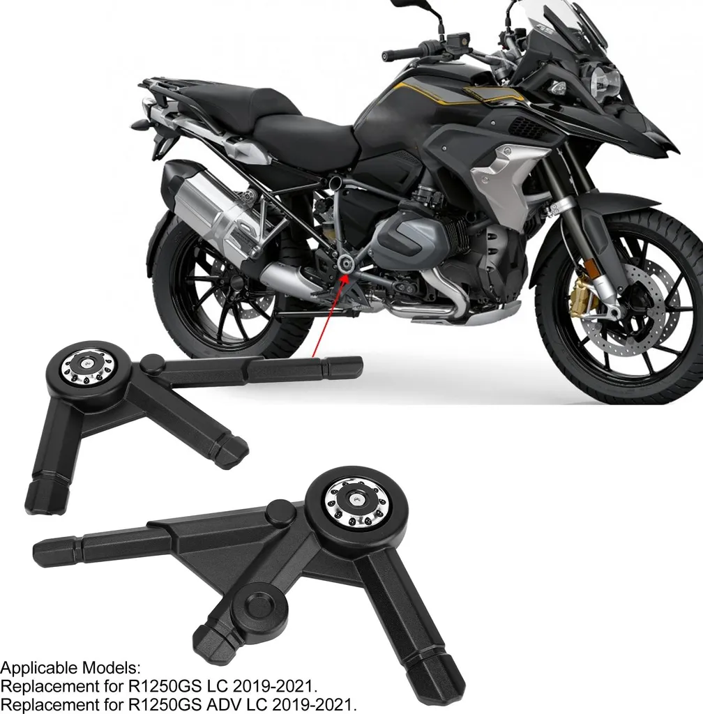 Housse de protection latérale de rechange moto R1250GS cadre noir x2