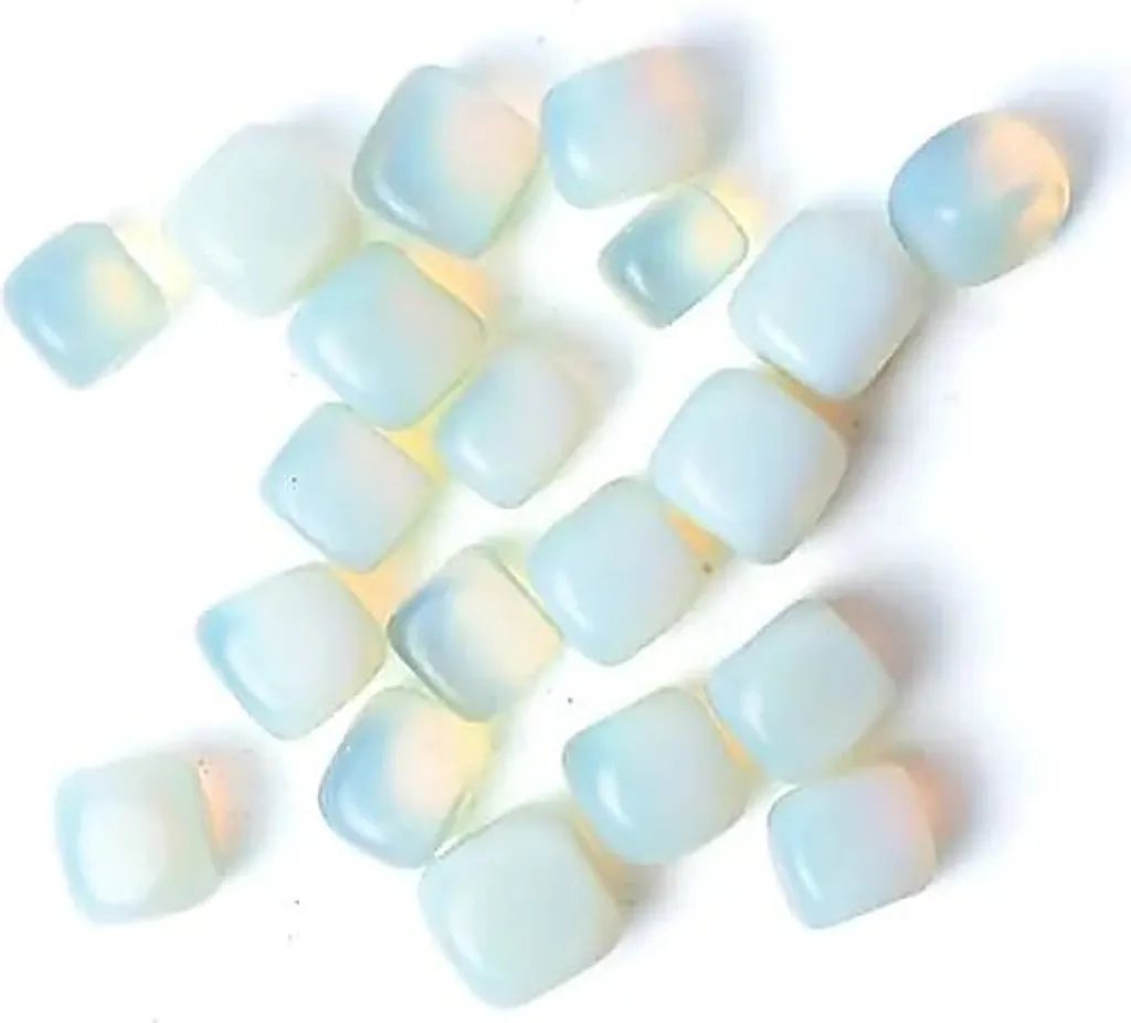 Lot de pierres de lithothérapie Opalite polies pour équilibre et soin