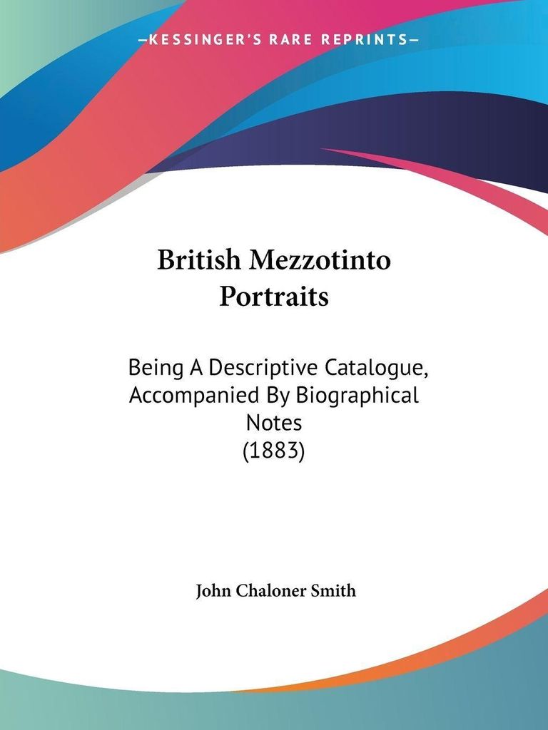 British Mezzotinto Portraits