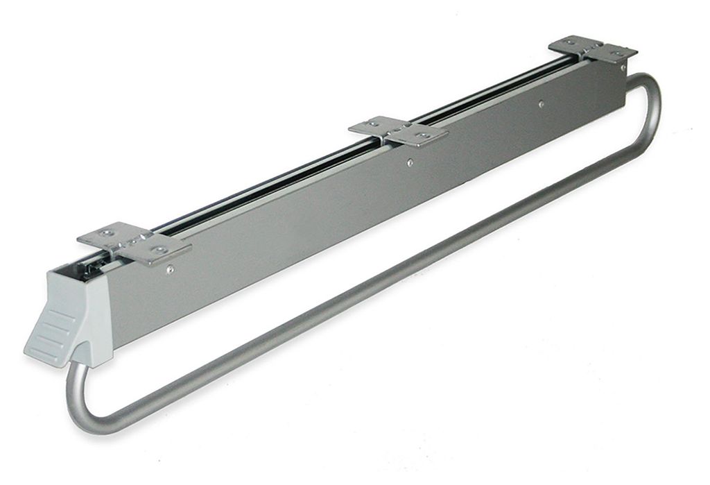 Emuca Appendiabiti rimovibile 800 Mm Argento Argento Taglia Immagine del prodotto 