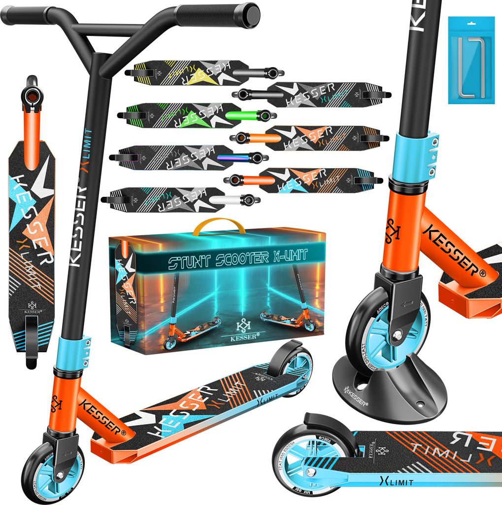 KESSER® Scooter Funscooter Stuntscooter X-Limit - 360° Produktbild 