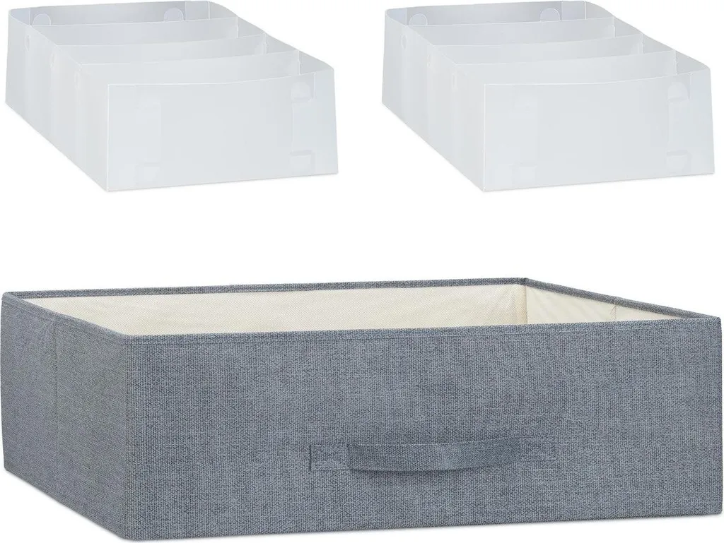 Système d'étagères modulables différentes versions gris anthracite - 6