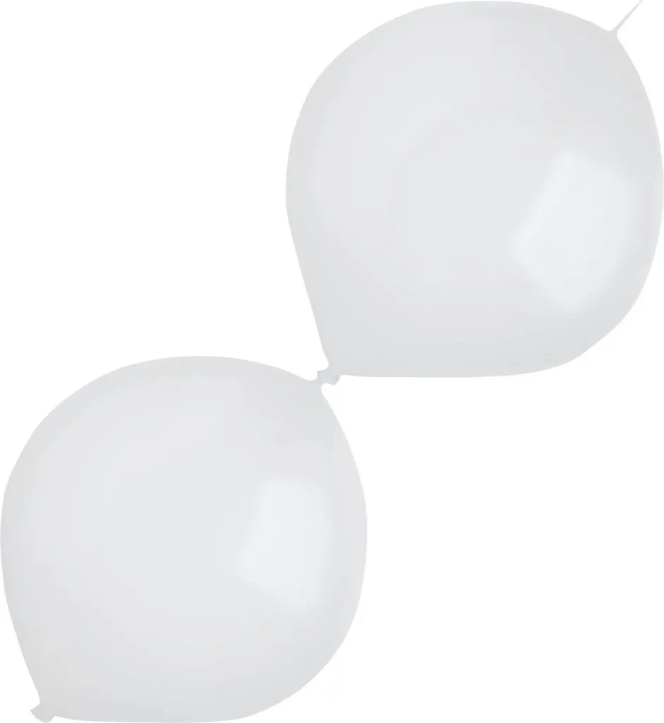 Décoration de mariage : 50 ballons nacrés blancs 30 cm faciles à nouer