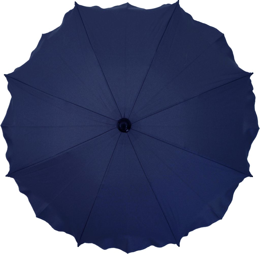 Skyline Sonnenschirm für Kinderwagen flexiblem Befestigungsarm UV-Schutz50+ Sonnensegel Sonnenschutz Kinderwagen-Sonnensegel,Ø63cm, Marineblau