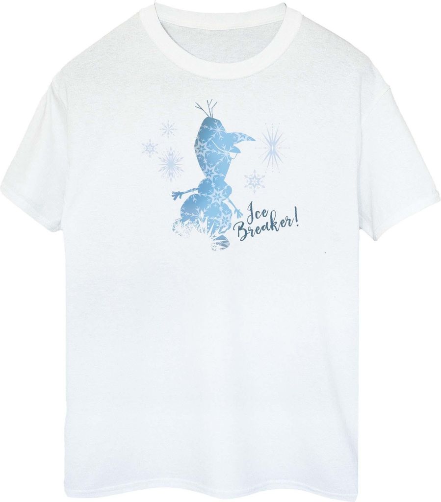 Disney - "Frozen 2 Ice Breaker" T-Shirt für Damen BI48115 (5XL) (Weiß)