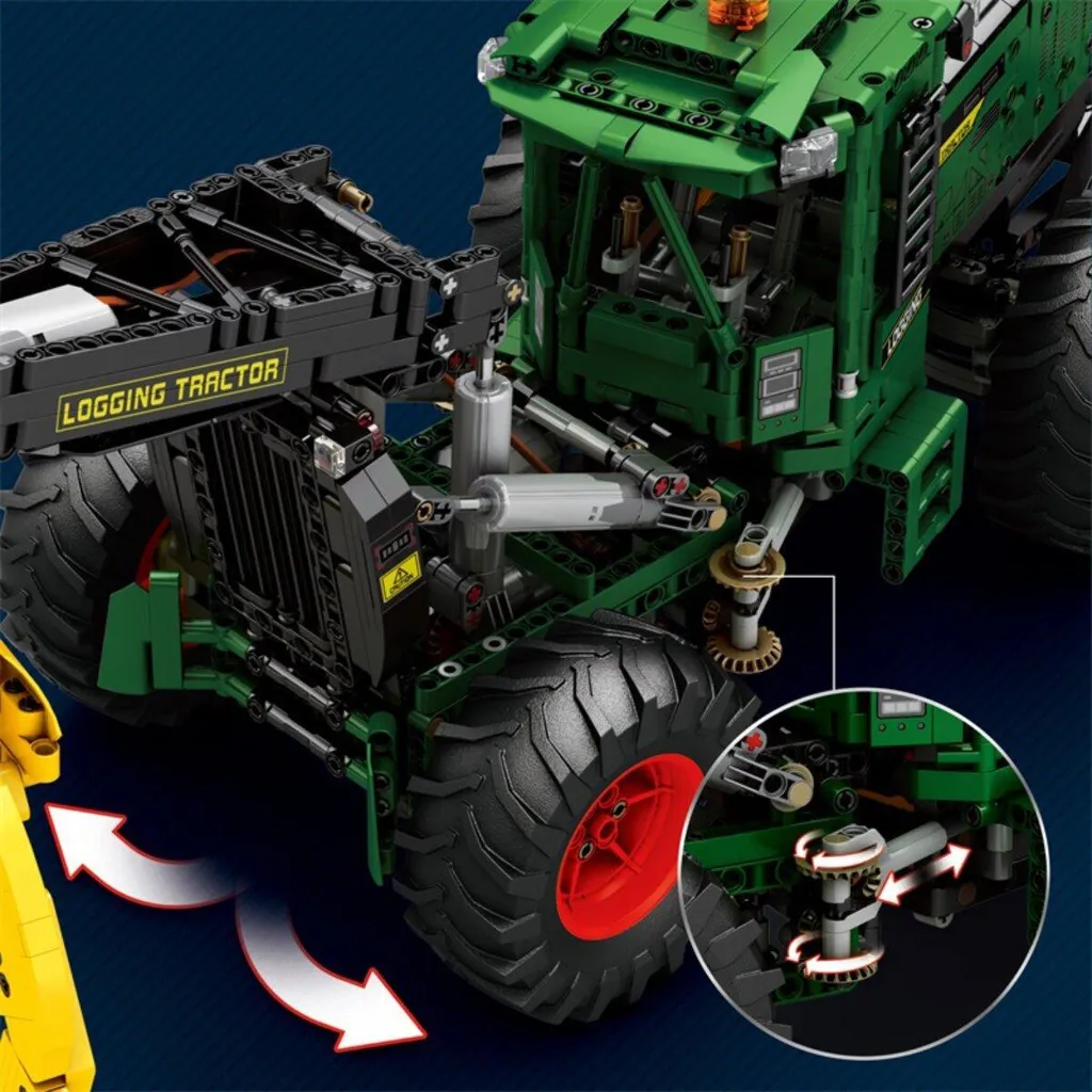 Reobrix R-22027 Véhicule Forestier : Jeu de Construction Technique Complet - 2