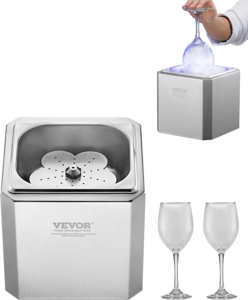 Givreur de gobelet professionnel pour cocktail et bière glacée au CO2