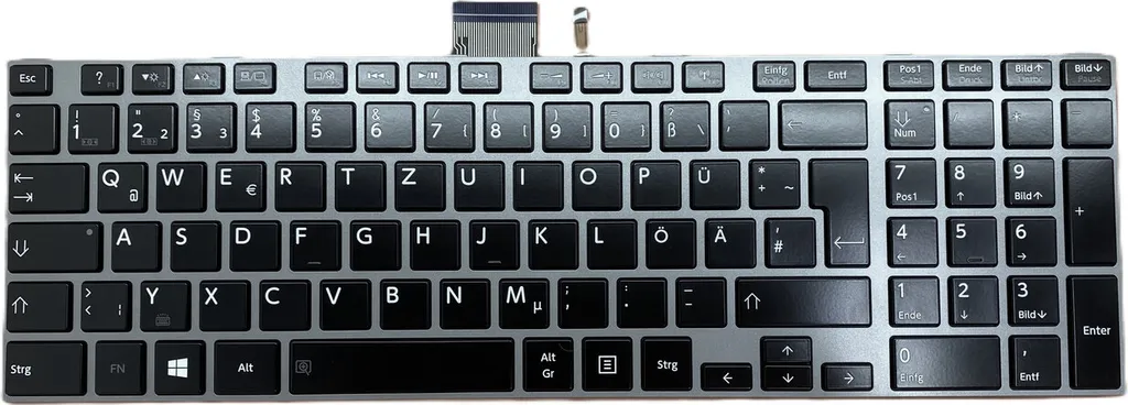 Clavier de Remplacement pour Toshiba Satellite L870D-10V AZERTY Noir