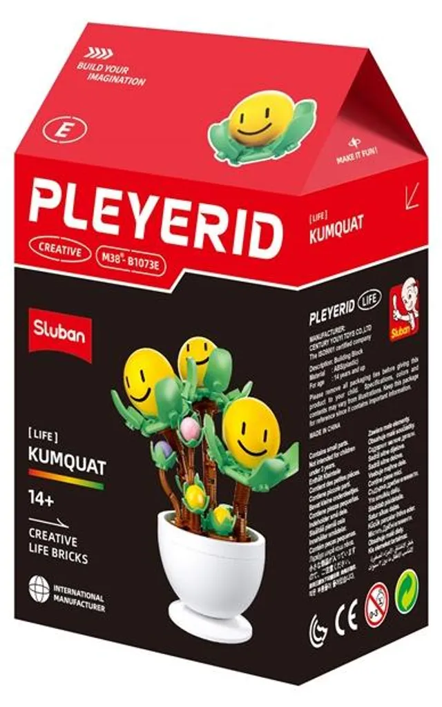 Jeu de Construction Fleurs en Briques Sluban M38-B1073 Display de 6 - 2