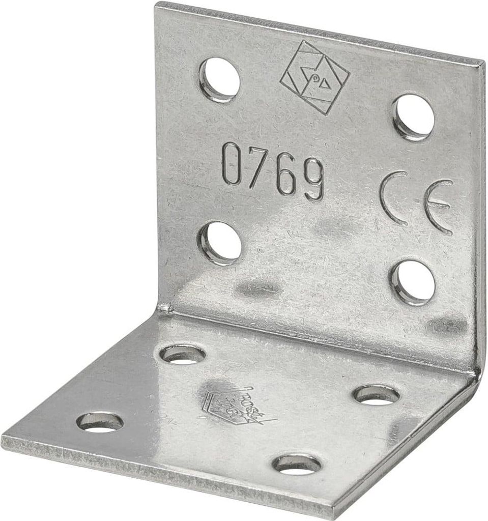 Vormann Winkelverbinder 40x40x40 mm Edelstahl