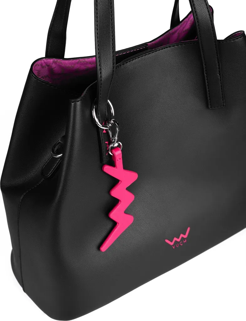 Sac à main porté main pour femme en noir - Modèle Roselda élégant Vuch