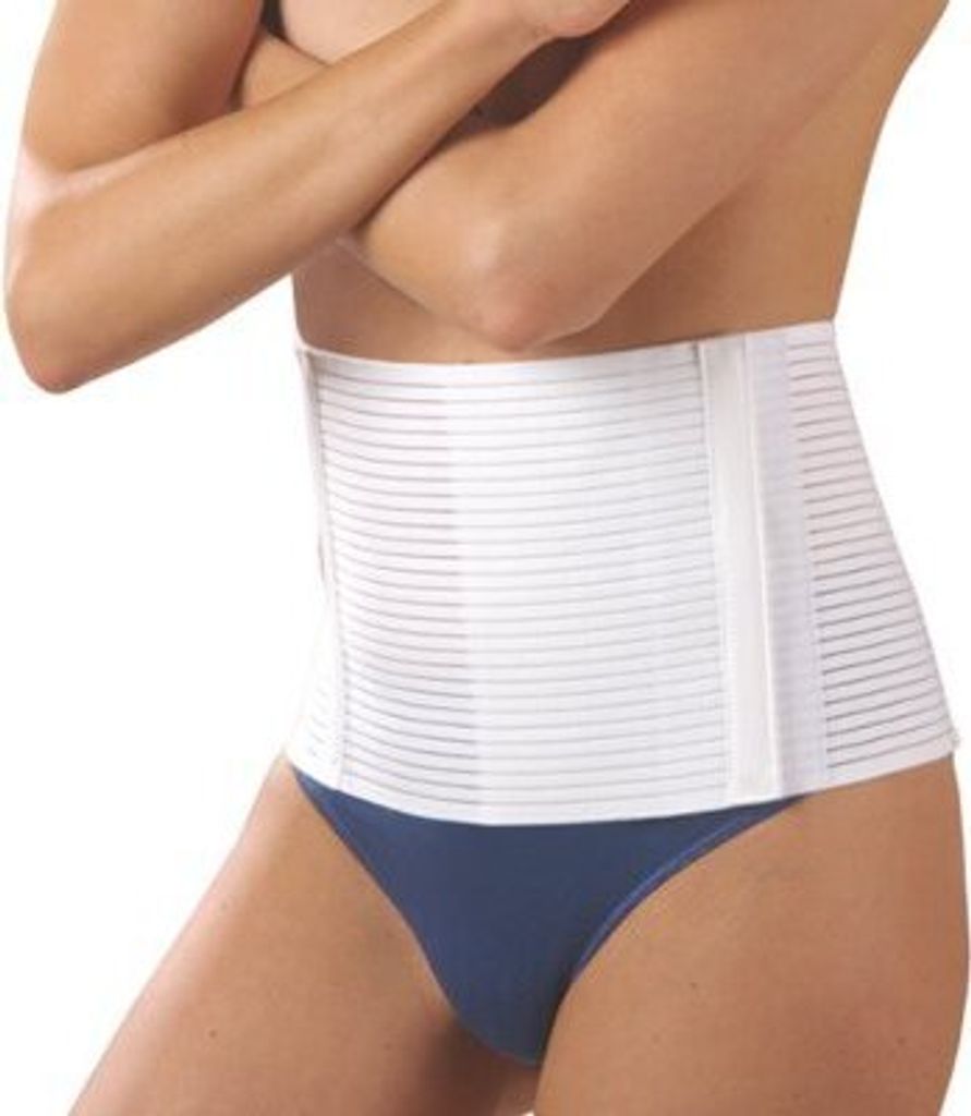 Stützbinder Truncuflex, elastisch weiß>>>>Gr. 2