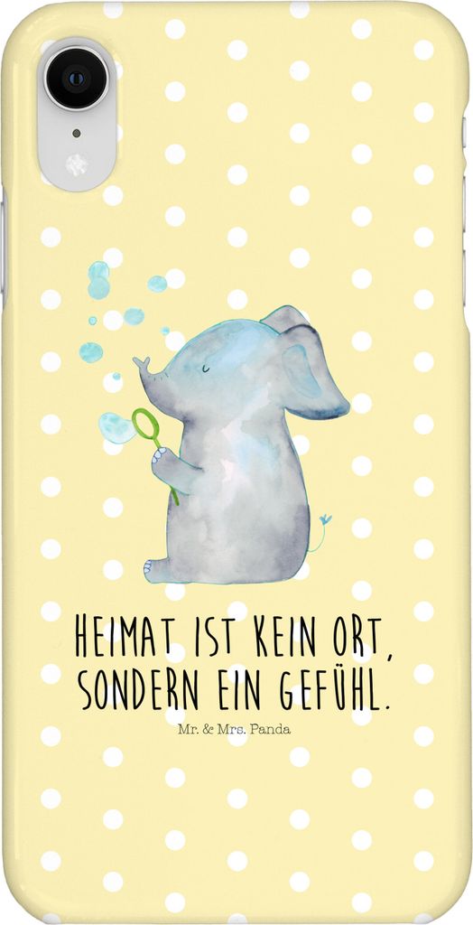 Mr. & Mrs. Panda Iphone XR Handyhülle Elefant Seifenblasen Produktbild 