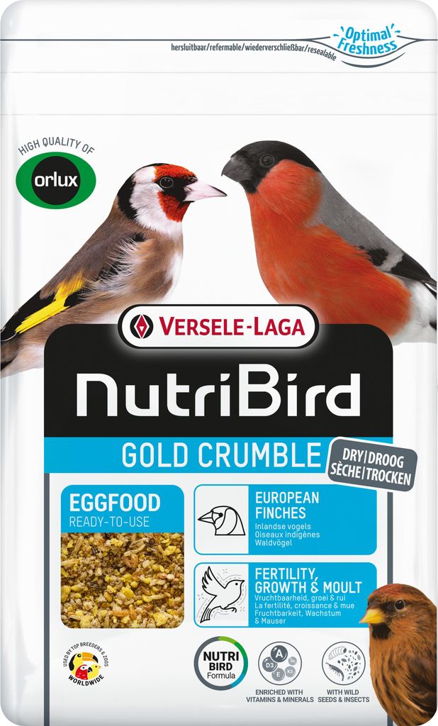 NutriBird Gold Crumble Forest Birds - 800 g Zdjęcie produktu 