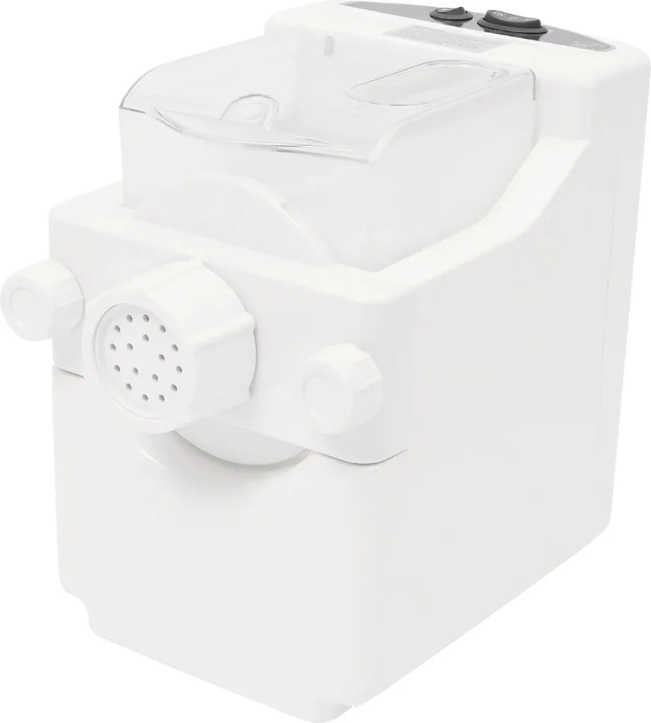 Machine à pâtes électrique pour repas de famille rapides et sains, Blanc