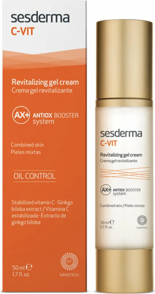 Crème revitalisante C-vit Sesderma 50 ml - Formule antioxydante puissante