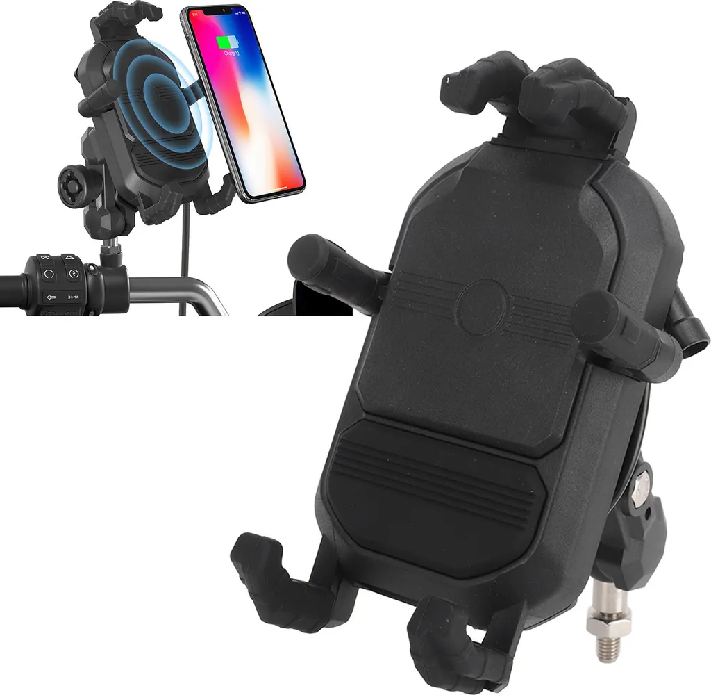 Support mobile moto 12V stable et robuste en métal pour BMW R1250RS