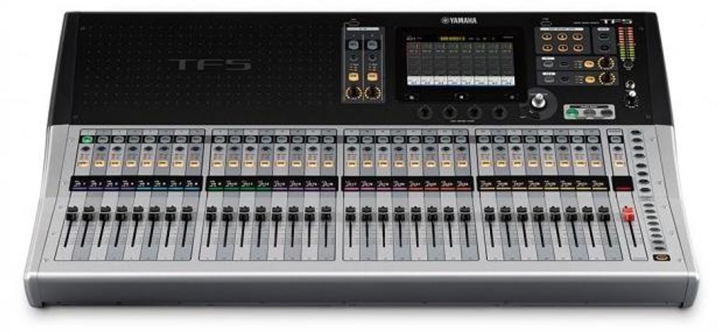 Yamaha TF5, 48 Kanäle, Rack-Einbau, 120 W, Schwarz, Grau