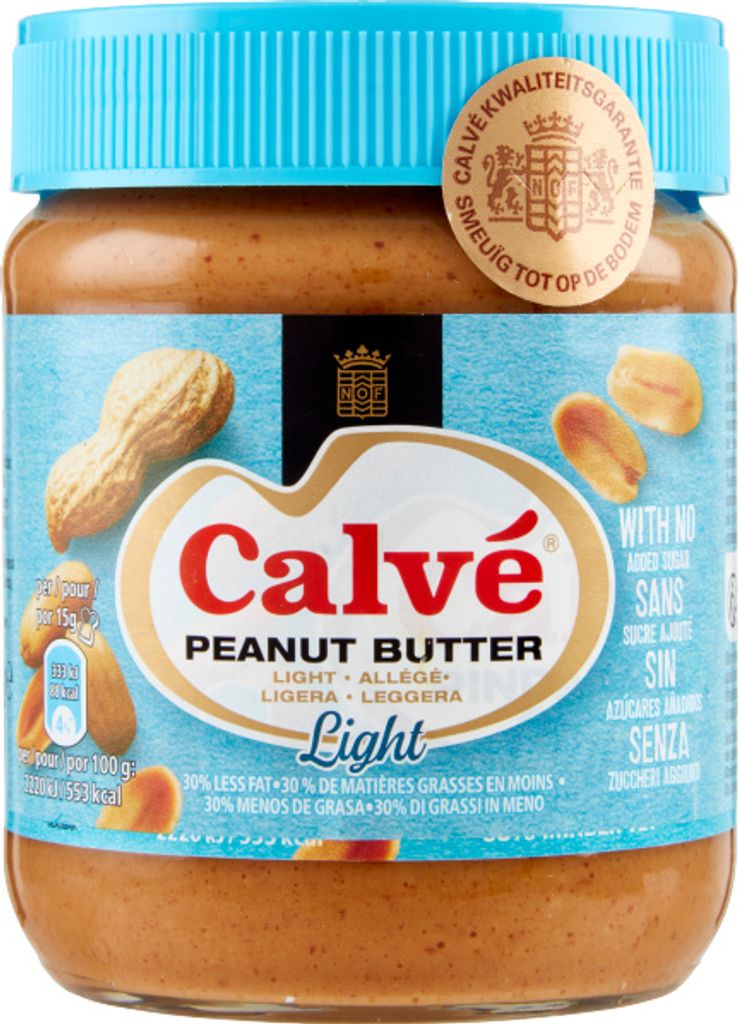 Calvé – Arašidové maslo Light – 350 g Obrázok produktu 