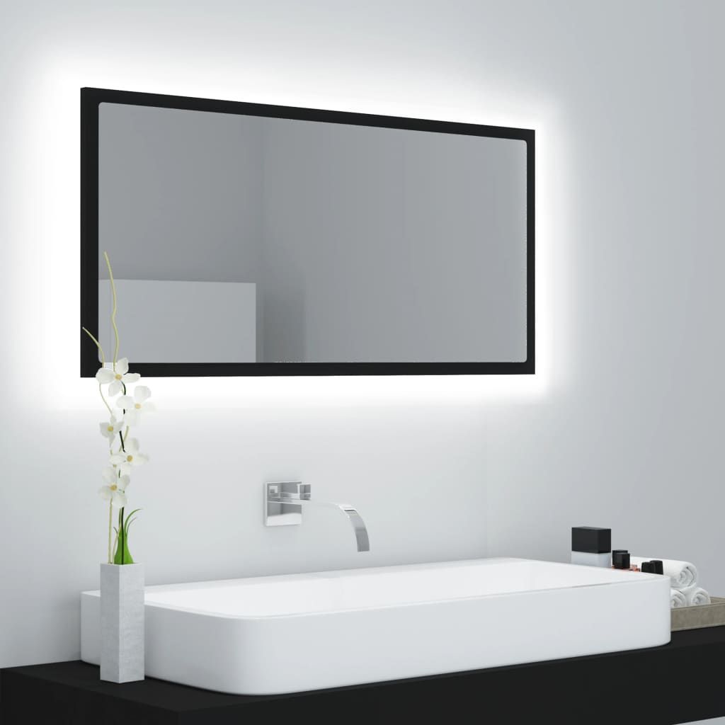 Badspiegel mit LED CLORIS Wandspiegel Wohnen & Einrichten Wohnaccessoires Spiegel Badspiegel 