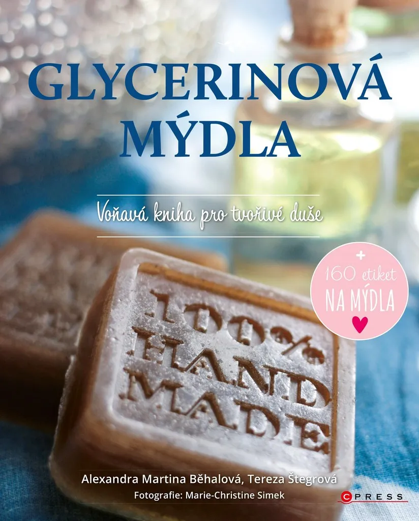 Savons à la glycérine livre créatif Voňavá kniha techniques et astuces