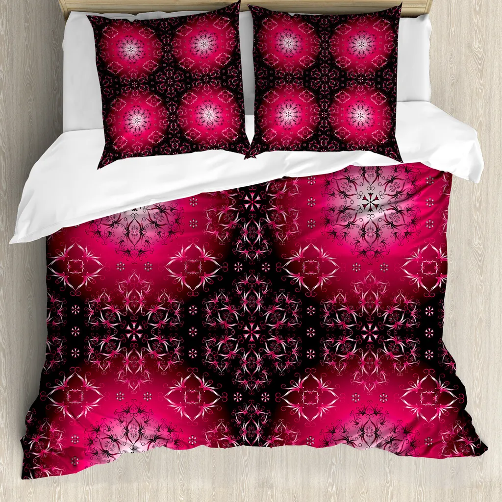 Copripiumino Mandala ABAKUHAUS 200x200 Antiacaro - Offerta Letto Etnico