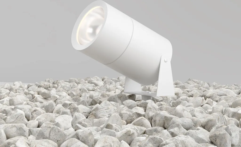 Spot encastré LED 15W Bern blanc Maytoni contre les zones d'ombre sol