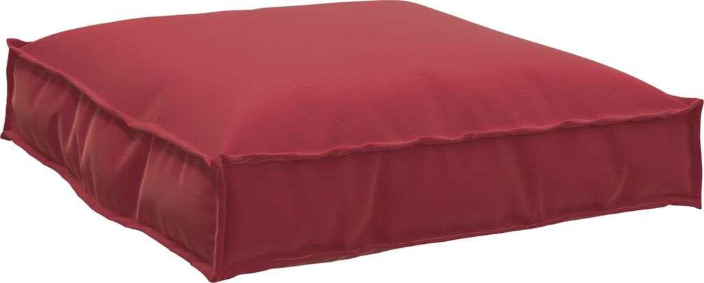 Desgin 2-teiliges Palettkissen Set Weinrote Oxford-Stoff - Gartenmöbelauflagen 3329065