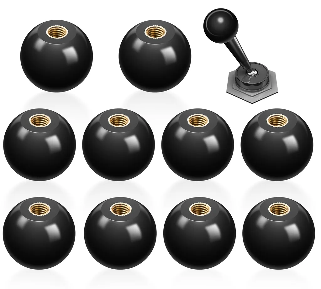 Bouton à bille rond M4 x 16 mm de remplacement pour machine-outil x10