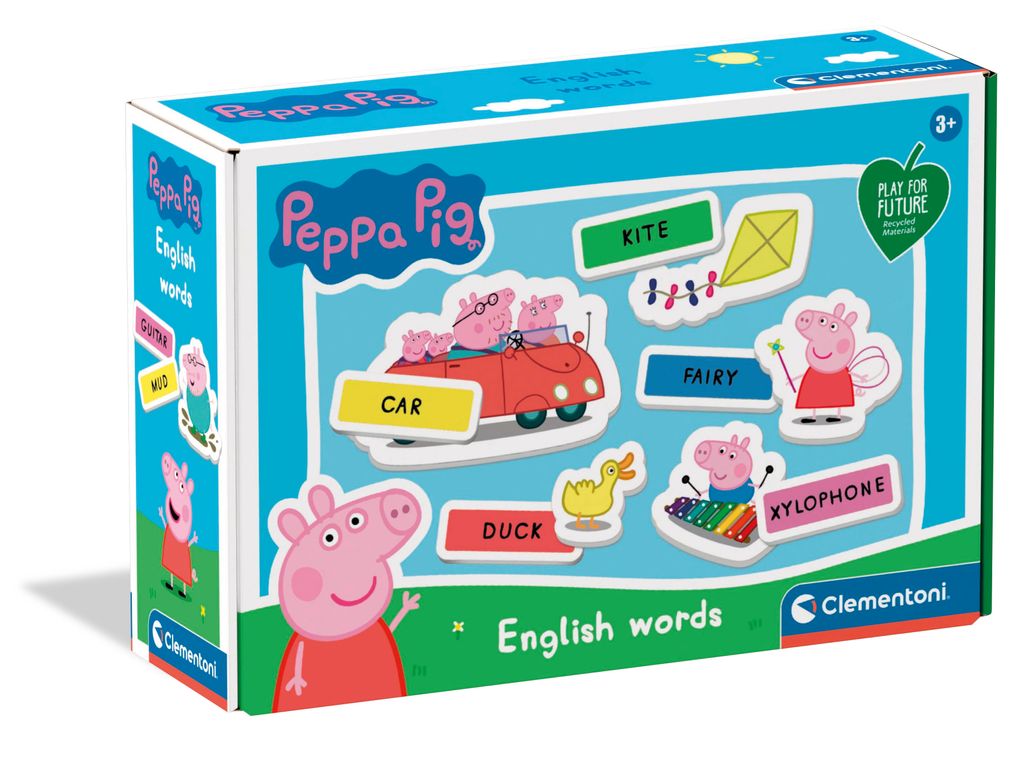 Clementoni Peppa Pig Einfaches englisches Spiel 16738