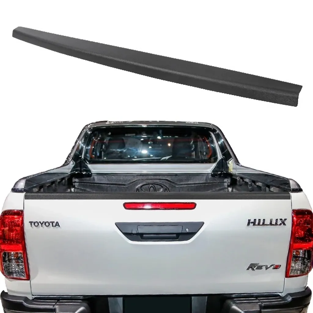 Protection de Hayon Toyota Hilux Revo Rocco 2015-2023 Cache Noir Mat