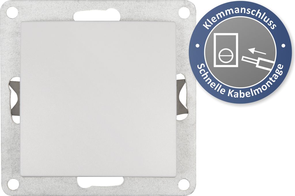 Wechselschalter McPower "Flair", 250V/10A, UP, Produktbild 