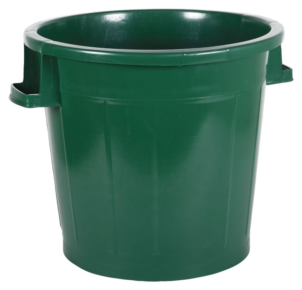 EDA Abfalltonne 75 Liter grün Produktbild 