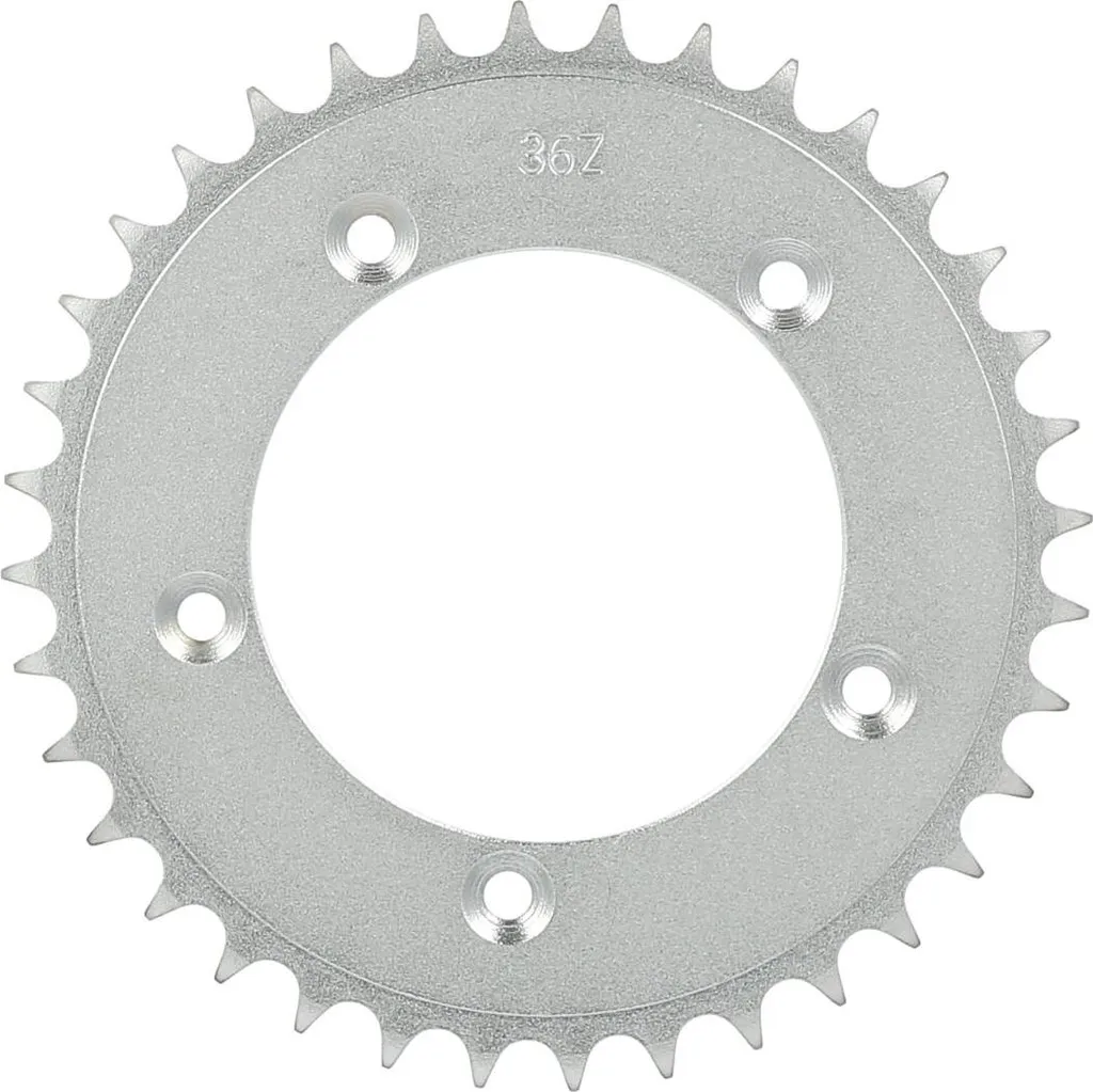 Pignon 36 dents robuste fixation 5 trous compatible modèles TS et SC
