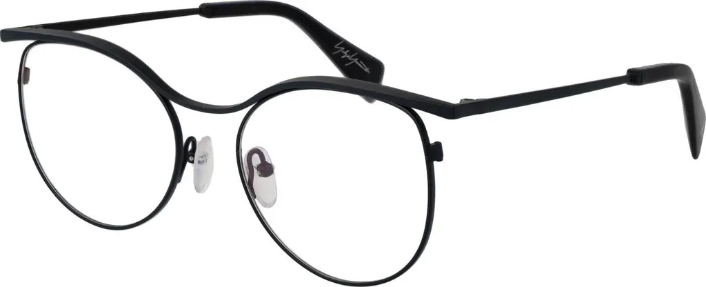 Monture de lunettes Yohji Yamamoto YY3014 53601 noir mat et élégant