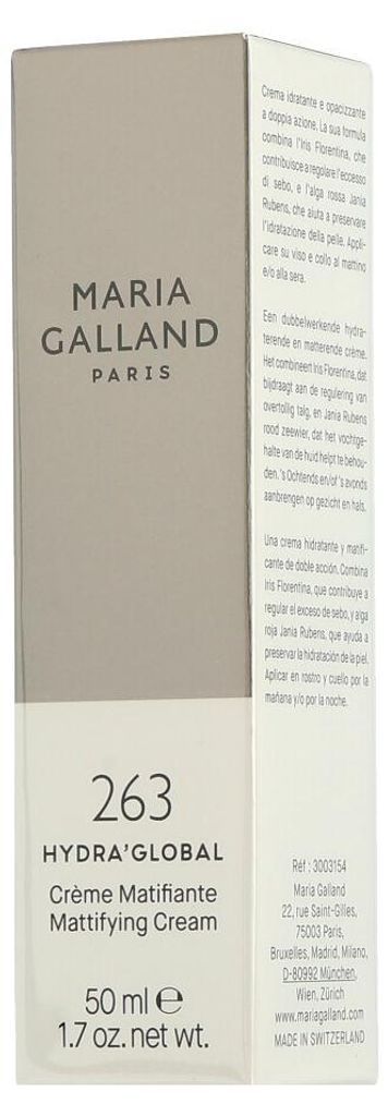 Maria Galland Hydra'Global 263 Krem matujący (50 ml) Zdjęcie produktu 
