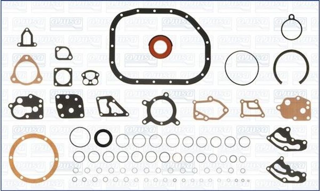AJUSA 54001800 Dichtungssatz Kurbelgehäuse passend für MERCEDES-BENZ Stufenheck (W123) G-Klasse SUV (W460) /8 (W115) Limousine W123 T-modell (S123)