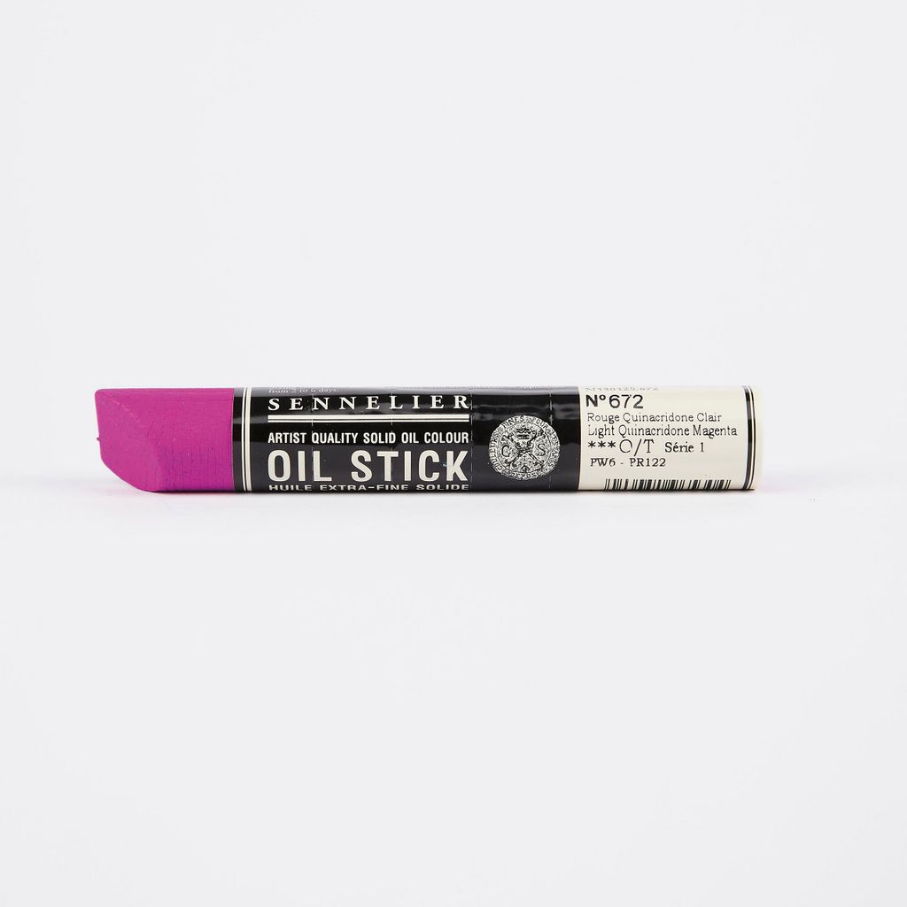 Sennelier Oil Stick - Chinacridonrot hell - N130125.672