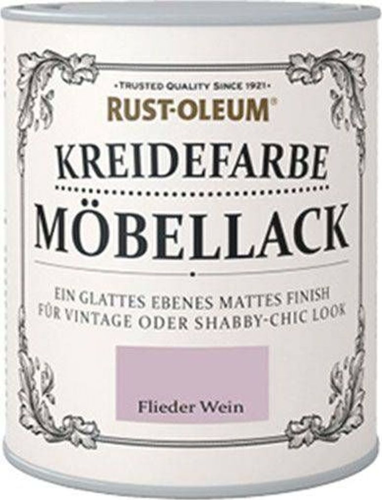 Rust-Oleum Kreidefarbe Möbellack 125ml Flieder Wein Produktbild 5