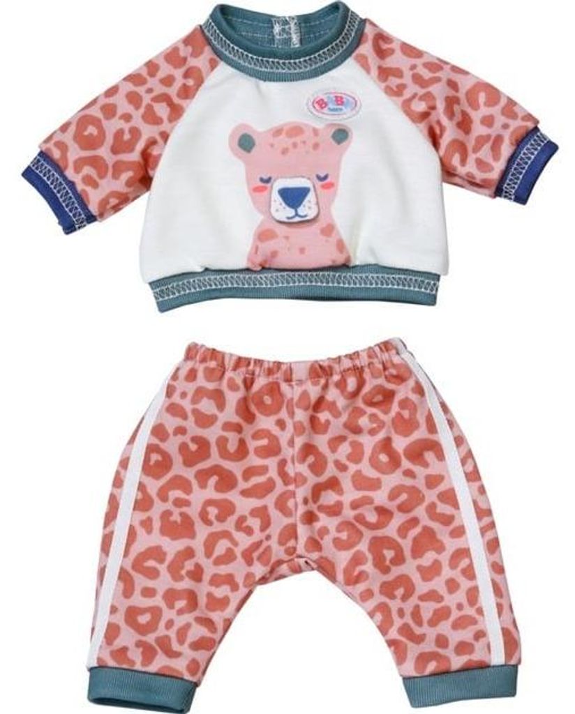 BABY born Jogging Suit Jungle 36cm, sada oblečenia pre Obrázok produktu 
