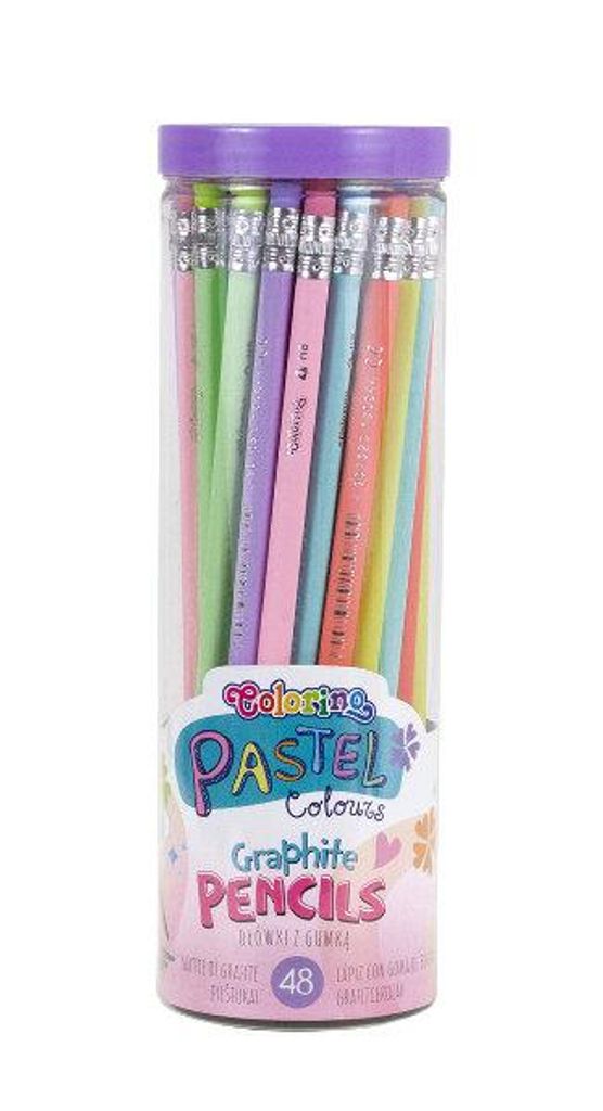 Matita HB con gomma - triangolare Colorino Kids Pastel Immagine del prodotto 